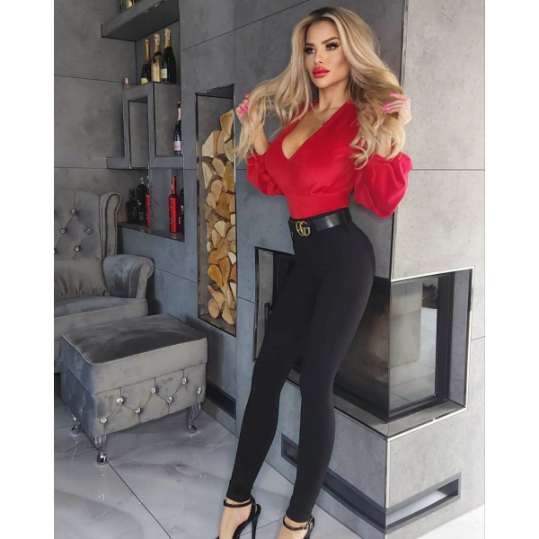 Legginsy Paulo Connerti Styling Black / wysoki stan / S - M - L - XL